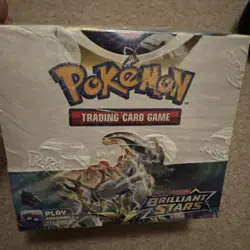 Pokemon Sword & Shield: Brilliant Stars Booster box sealed new 820650819964 - Image 1