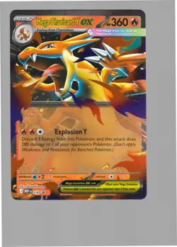 Pokemon - Mega Charizard Y EX 030 ME: Mega Evolution Promo Holo - NM - Image 3