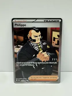 Pokemon TCG Philippe Full Art 110/086 Chaos Rising Holo NM - Image 1