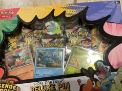 Pokemon TCG: Mega Evolution-Ascended Heroes First Partners Deluxe Pin Collection - Image 3