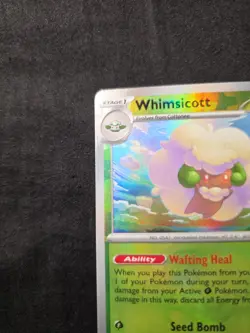 Pokemon TCG Whimsicott (Master Ball Pattern) 008/131 SV: Prismatic Evolutions - Image 4