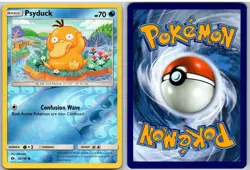 Psyduck 28/149 Common SM Base Set Pokemon Reverse Holo - Image 3