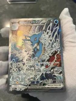 Pokemon TCG Kingdra ex 131 Scarlet & Violet Black Star Promo Full Art NM - Image 4