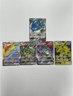 Pokemon S-Chinese Rayquaza Collection Rare set NM - Image 1