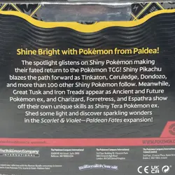 BRAND NEW Pokemon Scarlet & Violet Paldean Fates Booster Bundle FACTORY SEALED - Image 5