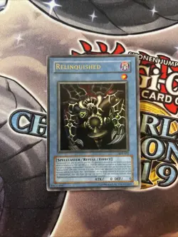Yu-Gi-Oh! TCG Relinquished Pegasus SDP-001 Unlimited Ultra Rare LP (WNU) - Image 1