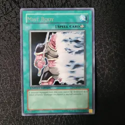 Yugioh! Mist Body NM/M MDP2-EN005 Limited Edition Rare Mcdonalds Promo Near Mint - Image 1
