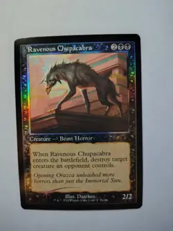 Ravenous Chupacabra (Retro Frame) Foil 1 Open House Magic: The Gathering NM/M - Image 1