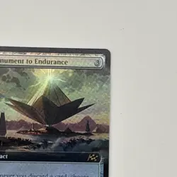 Monument to Endurance (Extended Art) (Foil) - Aetherdrift - NM - MTG DFT - Image 3