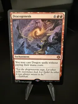 MTG Dracogenesis, Light Play, English Tarkir: Dragonstorm - Image 1