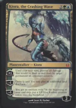 Kiora, the Crashing Wave - Born of the Gods: #149, Magic: The Gathering Nm C339 - Image 1