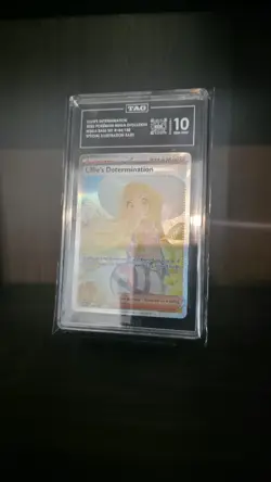 Lillie's Determination #184 2025 Pokemon Mega Evolution SIR - TAG 10 - Image 3