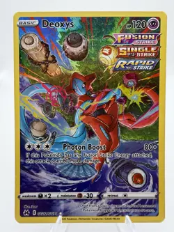 The Pokemon Company Deoxys SWSH Crown Zenith GG12/GG70 Holo UR 120 HP ENG 2023 - Image 1