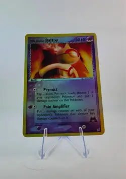 Team Magma's Baltoy 32/95 Pokemon Team Magma vs Team Aqua Reverse Holo MP/HP - Image 1