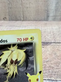 Rocket's Zapdos 15/132 Pokemon Celebrations: 25th Anniversary Holo NM - Image 4