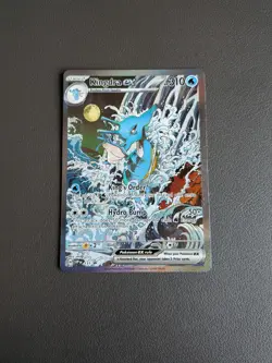 Kingdra EX 131 Pokemon TCG Scarlet & Violet Black Star Promo Holo Card Near Mint - Image 1
