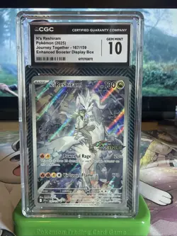 N's Reshiram - (Journey Together Stamped) 167/159 Pokemon TCG Graded CGC 10 - Image 1