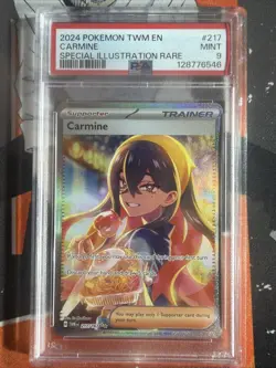 2024 Pokemon Twilight Masquerade Carmine #217/167 PSA 9 - Image 1