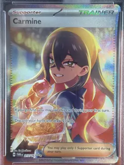 2024 Pokemon Twilight Masquerade Carmine #217/167 PSA 9 - Image 3