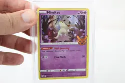 2022 Pokemon SWSH Trick or Trade Mimikyu Holo #081 PSA 9 Graded Halloween - Image 4