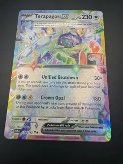 Terapagos EX 128/142 Pokemon Play! Prize Pack Play Stamp Series 6 Pack Fresh NM - Image 4