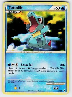 Totodile Common Call of Legends 74/95 Pokemon TCG - Image 1