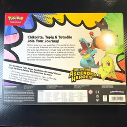 Pokemon Ascended Heroes First Partner Deluxe Pin Collection Sealed New - Image 2