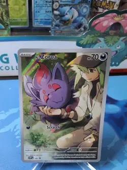 N's Zorua SVP189 SVP 189 Pokemon Journey Together SV Black Star Promo NM - Image 1