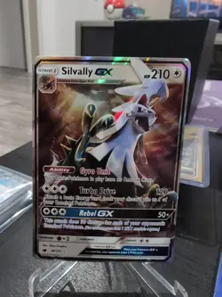 Silvally GX - 90/111 - Pokemon Crimson Invasion Sun & Moon Ultra Rare Card NM - Image 1