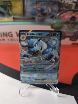 Pokemon TCG - Blastoise ex 009/165 Holo Double Rare - 151 Japanese - Image 1
