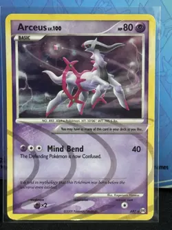 2009 Pokemon TCG Platinum Arceus AR7 Arceus Lv. 100 Holo Rare Promo - Image 1