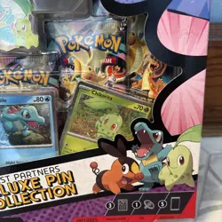 Pokemon TCG Ascended Heroes First Partner Deluxe Pin Collection Box Sealed New - Image 3