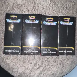 Pokemon TCG MEGA Evolution Chaos Rising Booster Bundle Lot of 4 - SHIPS FAST - Image 4