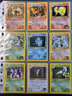 Complete Gym Challenge Set 132/132 Vintage Pokemon Cards HOLO 2000 Unlimited - Image 2