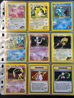 Complete Gym Challenge Set 132/132 Vintage Pokemon Cards HOLO 2000 Unlimited - Image 4