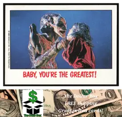 1988 Topps Fright Flicks #7 Baby, You're the Greatest! Vengeance Demon - Image 1
