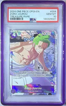 Zoro-Juurou (ST18-004) ST18-004 Emperors in the New World Foil - Image 1