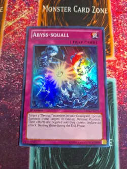 Yu-Gi-Oh! TCG Abyss-Squall ABYR-EN071 Super Rare 1st Edition NM/LP - Image 1
