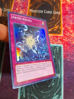 Yu-Gi-Oh! TCG Abyss-Squall ABYR-EN071 Super Rare 1st Edition NM/LP - Image 2