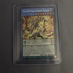Yugioh! LP Odd-Eyes Pendulumgraph Dragon - DIFO-EN034 - Secret Rare - 1st Editio - Image 2