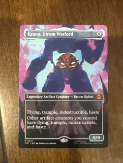 Krang, Utrom Warlord (Borderless) Teenage Mutant Ninja Turtles Regular - Image 1