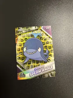 2026 Topps Chrome Veefriends CatFractor #/7 Serious Sperm whale 1/7 SSP - Image 1