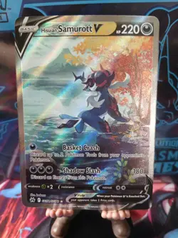 Pokemon TCG Crown Zenith Galarian Gallery Hisuian Samurott V GG51/GG70 - Image 1