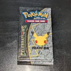 Pokemon Celebrations 1x Booster Pack Factory Sealed 25th Anniversary - Image 1