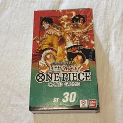 One Piece Cg Luffy & Ace Starter Deck Ex ST30 New and Sealed English - Image 1
