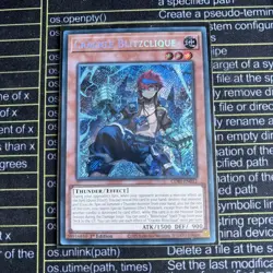 Crackle Blitzclique Secret Rare CORI-EN012 1st Edition Near Mint Yu-Gi-Oh TCG - Image 1