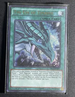 Konami Yu-Gi-Oh! The Eye of Timaeus DRL3-EN045 Ultra Rare Holo 1st Ed - Image 1