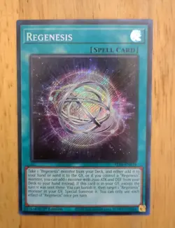 Regenesis ALIN-EN059 Secret Rare 1st Edition Near Mint Yugioh - Image 1