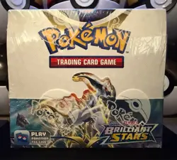 Pokemon TCG - Sword and Shield Brilliant Stars Booster Box Sealed! - Image 1