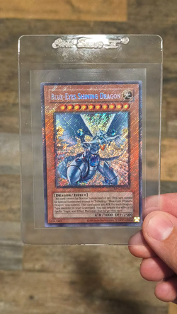 Blue-Eyes Shining Dragon RP02-EN096 Retro Pack 2020 REPRINT SEE PHOTOS - Image 2